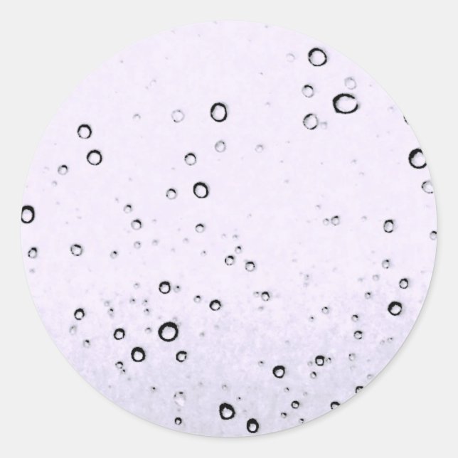 Sticker Rond laisser-neiger (Devant)