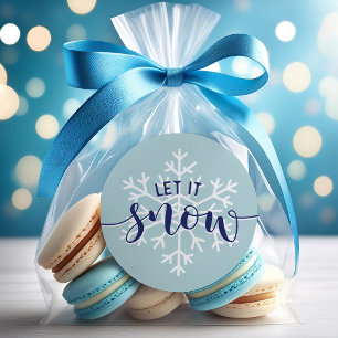 Sticker Rond Laisser neiger