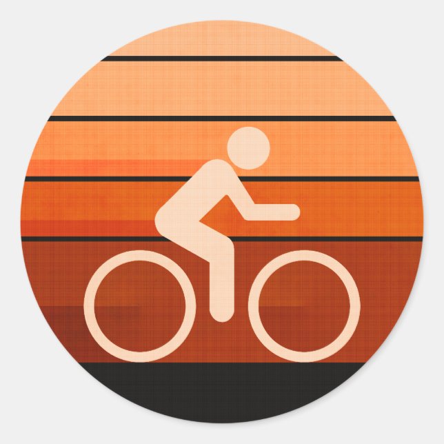 Sticker Rond Laisser rouler (Devant)