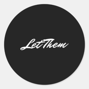 Sticker Rond Laissez-leur le meilleur conseil