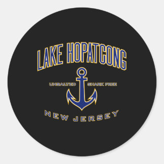 Sticker Rond Lake Hopatcong Nj Pour
