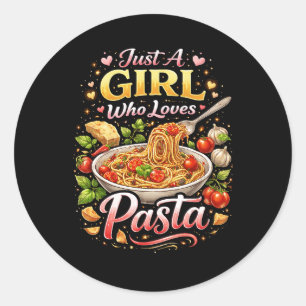 Sticker Rond L'amour dans chaque bouchée