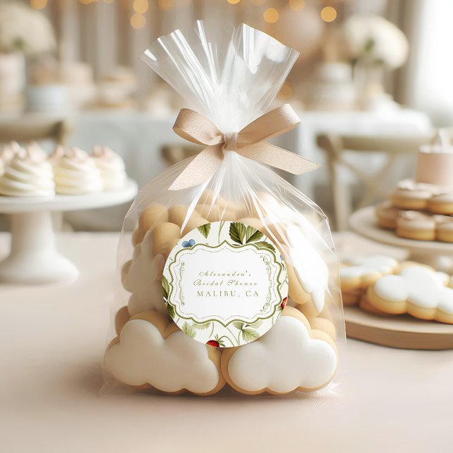 Sticker Rond L'amour dans la Fête des mariées en fleur (Créateur téléchargé)