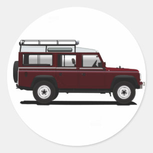Sticker Rond Land Rover 110