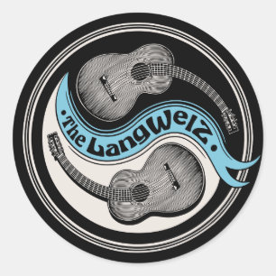 Sticker Rond LangWelZ Yin Yang