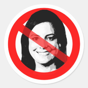 Sticker Rond L'Anti Elise Stefanik A Franchi La Face