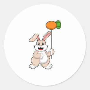 Sticker Rond Lapin avec carotte comme ballon.PNG