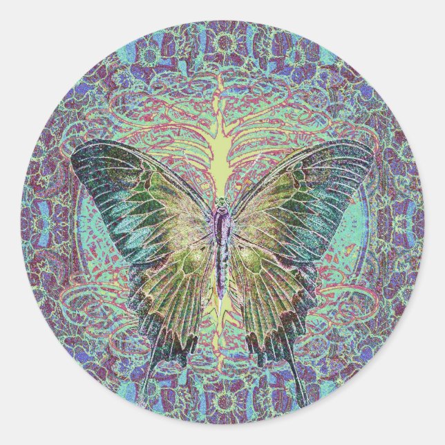 Sticker Rond L'Arbre de Vie (Devant)