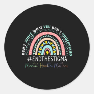 Sticker Rond L'arc-en-ciel Stigma