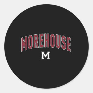Sticker Rond L'Arche des Tigres Maroon de Morehouse