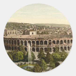 Sticker Rond L'Arène, Vérone, Italie