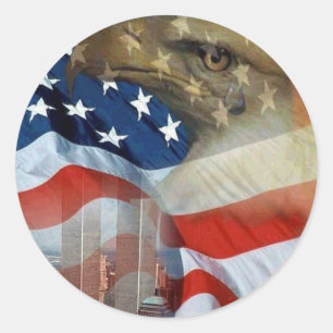 Sticker Rond Larmes d'Eagle