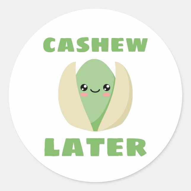 Sticker Rond Later de Cashew (Devant)