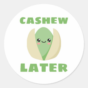 Sticker Rond Later de Cashew