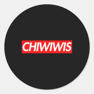 Sticker Rond Latino Mexicaine Chicano Cinco De Mayo Chiwiwis