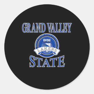Sticker Rond Laurels Lakers State de Grand Valley
