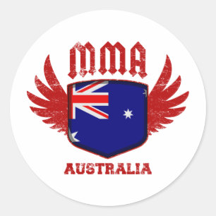 Sticker Rond L'Australie