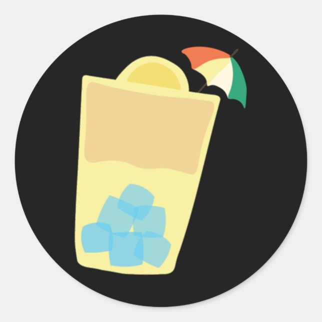 Sticker Rond L'autocollant de queue Arnold Palmer  (Devant)