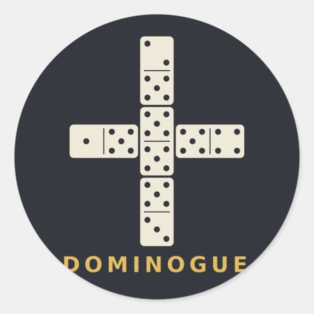 Sticker Rond L'autocollant Spinner (Devant)