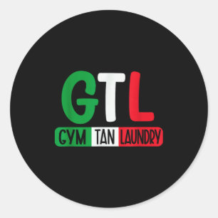 Sticker Rond Laverie De Gym Tan Gtl New Jersey Garden Nj Shore 