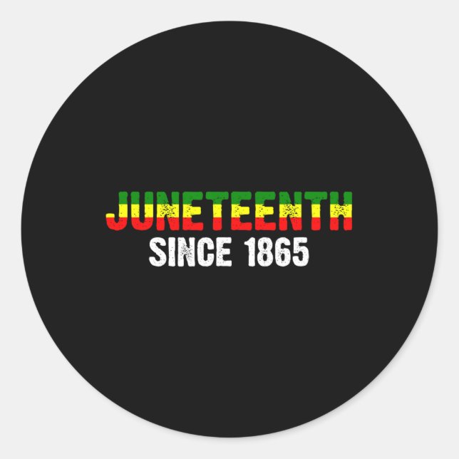 Sticker Rond Le 11° anniversaire de mon indépendance (Devant)