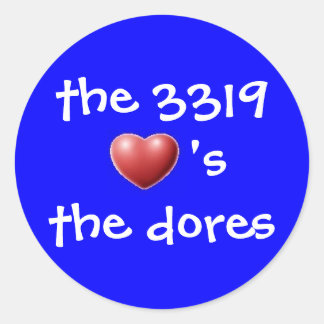 Sticker Rond le 3319