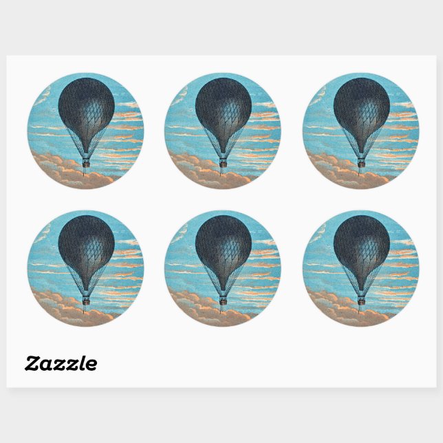 Sticker Rond Le Ballon par E. Pichot (Feuille)