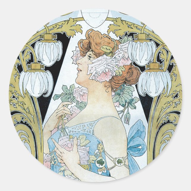 Sticker Rond le Bec Lias Dethrone l'Ectricite (Devant)