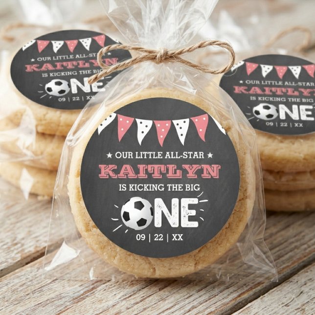 Sticker Rond Le Big One | Football 1er anniversaire (Créateur téléchargé)