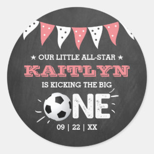 Sticker Rond Le Big One   Football 1er anniversaire