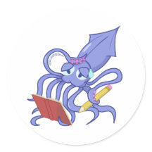 Le calamars de dessin