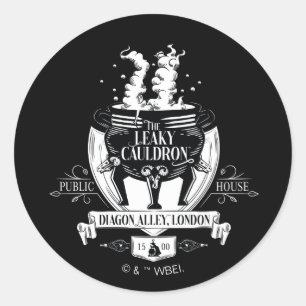 Sticker Rond LE CAULDRON™ Shop Graphic LEAKY