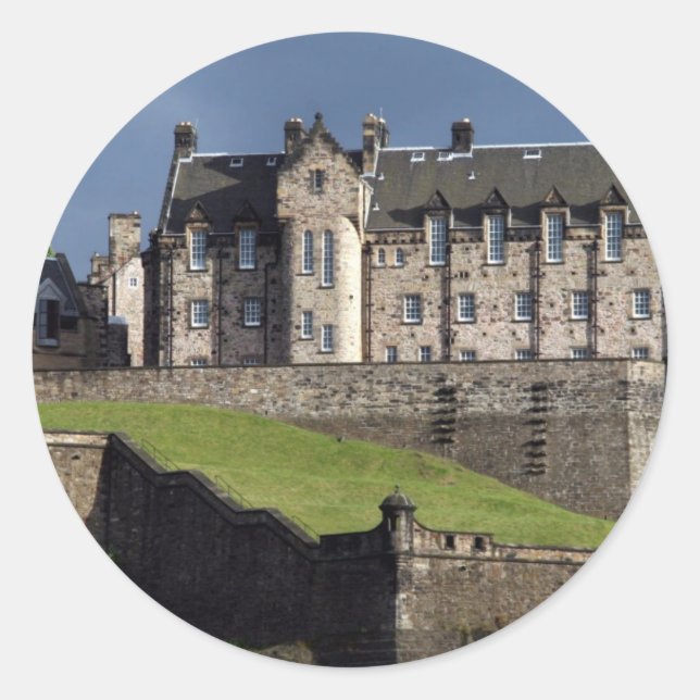 Sticker Rond le château d'edinburgh (Devant)