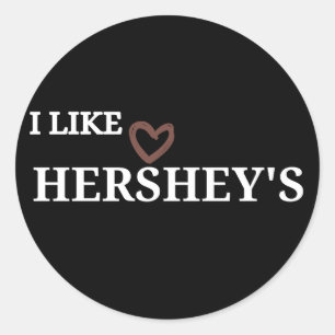 Sticker Rond le chocolat de hershey