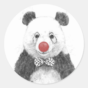 Sticker Rond Le clown