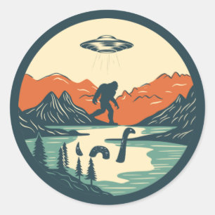 Sticker Rond Le contexte mythique