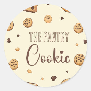 Sticker Rond Le cookie de la Pantry