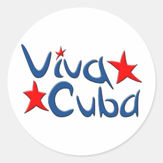 Sticker Rond Le Cuba