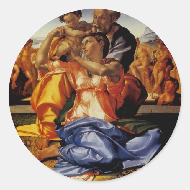 Sticker Rond Le Doni Tondo (Devant)