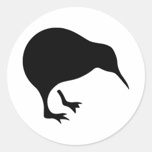 Sticker Rond Le football de la Nouvelle Zélande