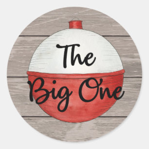 Sticker Rond Le grand bâton de pêche