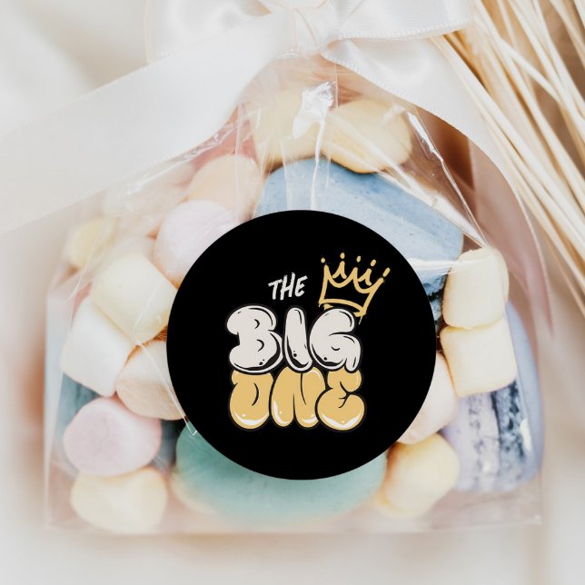 Sticker Rond Le grand | La notoire fête du 1er anniversaire des (Créateur téléchargé)