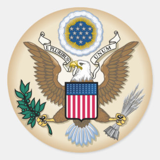 Sticker Rond Le grand phoque