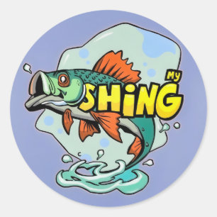 Sticker Rond Le Gros Catch !