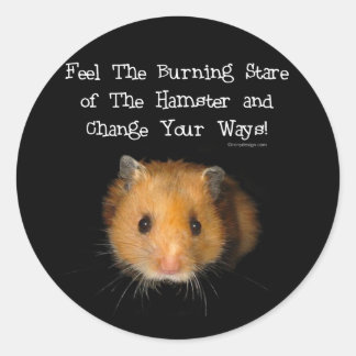 Sticker Rond Le Hamster