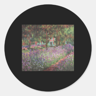 Sticker Rond Le Jardin De Monet À Giverny Impressionnisme