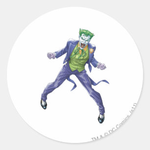 Sticker Rond Le Joker Yells