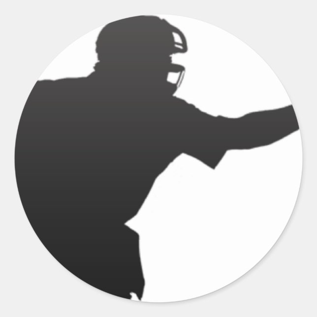 Sticker Rond Le juge-arbitre (Devant)