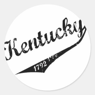 Sticker Rond Le Kentucky 1792