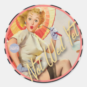 Sticker Rond Le Kitsch Bitsch : Pas Encore Mal !